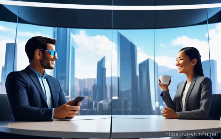 VR 유저 경험 - **Prompt: Futuristic Wireless VR Headset and Immersive Experience**
"A young adult, approximatel... VR 유저 경험 - **Prompt: Futuristic Wireless VR Headset and Immersive Experience**
"A young adult, approximatel...