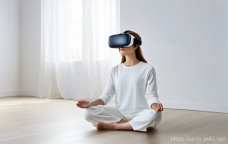 VR과 감정 분석 - **Prompt:** "A futuristic virtual reality user, a young adult of diverse background, wearing a sleek... VR과 감정 분석 - **Prompt:** "A futuristic virtual reality user, a young adult of diverse background, wearing a sleek...