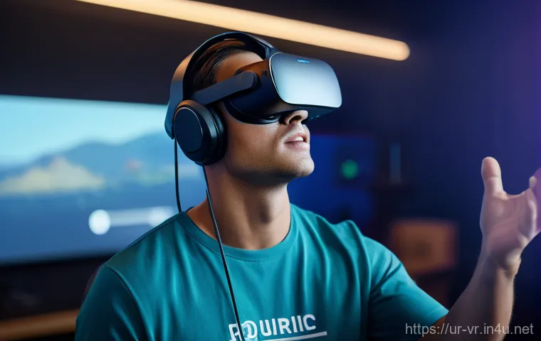 VR에서의 오디오 디자인 - Here are three detailed image generation prompts in English, adhering to all the specified guideline... VR에서의 오디오 디자인 - Here are three detailed image generation prompts in English, adhering to all the specified guideline...